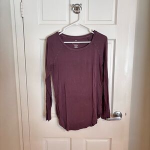Women's Long Sleeve Top - Purple